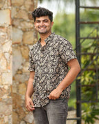 Black Floral Kiara Shirt