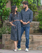 Black Punch Couple Set