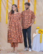 Brick Rose Couple Set