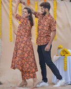 Brick Rose Couple Set
