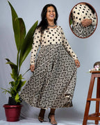 Cinnamon Black Maternity Dress