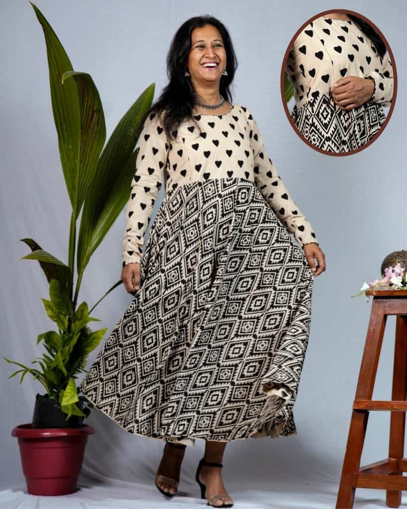 Cinnamon Black Maternity Dress