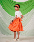 Orange Obsession Mom Kid Twinning