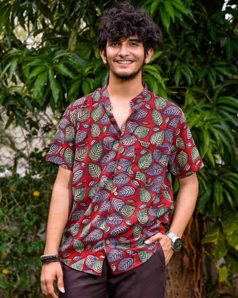 Berry Maroon Shirt Main image