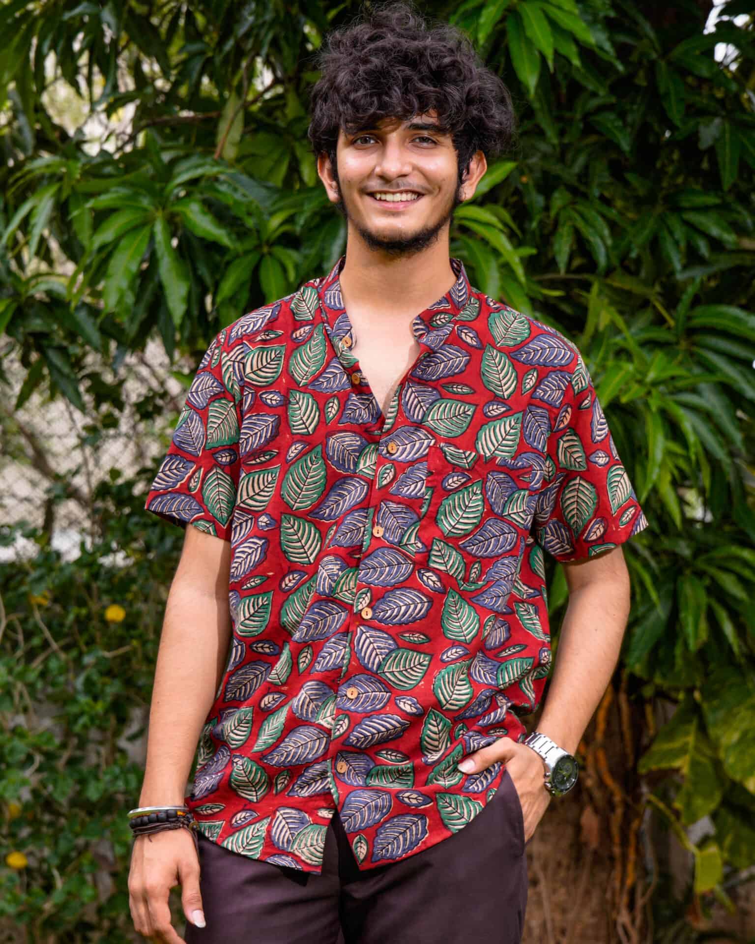 Berry Maroon Kurta Family Set