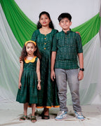 Canopy Green Mom Kid Twinning