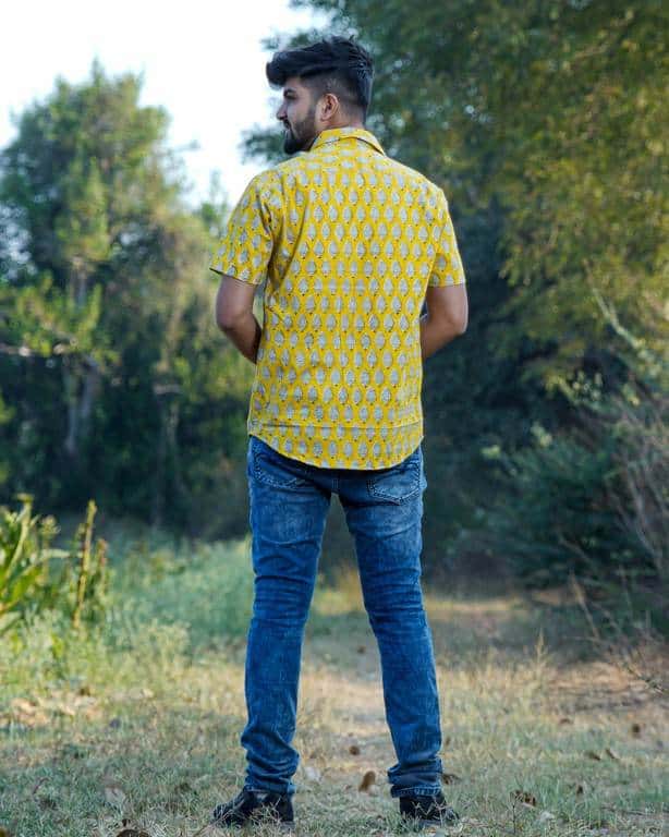 Leafing Yellow Shirt