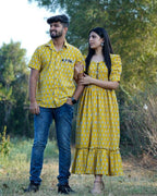 Leafing Yellow Couple Set