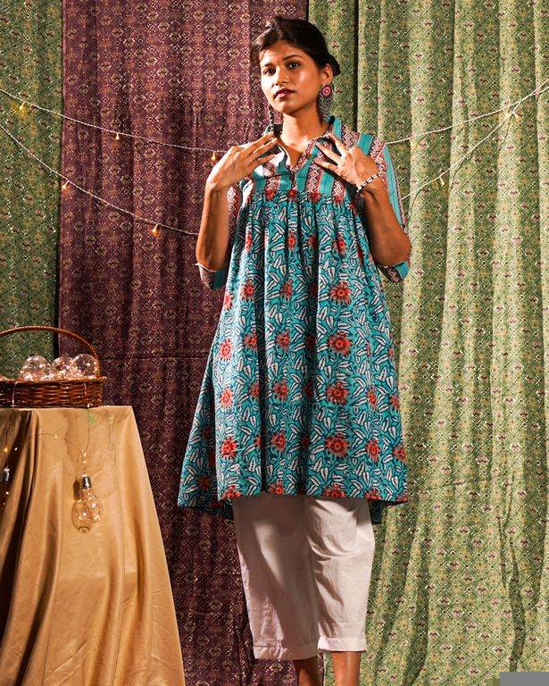 Cotton Candy Kurti Dress