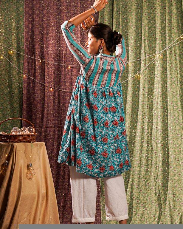 Cotton Candy Kurti Dress