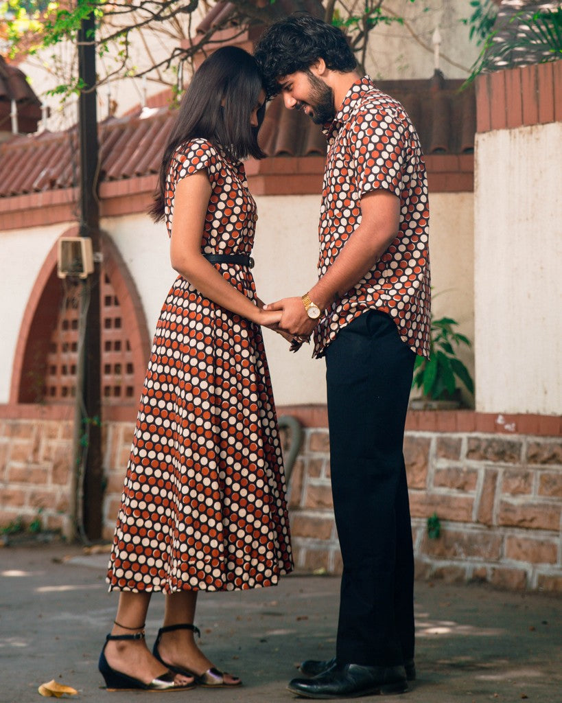 Archies Red Polka Dot Couple Set