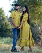 Leafing Yellow Couple Set