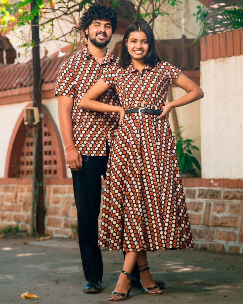Archies Red Polka Dot Couple Set