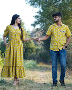 Leafing Yellow Couple Set
