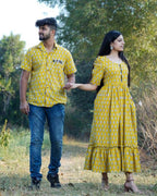Leafing Yellow Couple Set