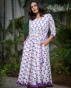 MoonStone White Maternity Dress