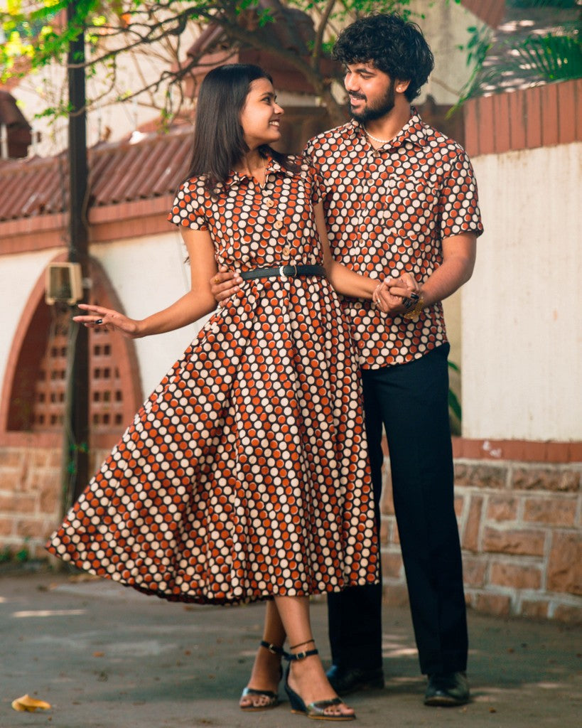 Archies Red Polka Dot Couple Set Main image