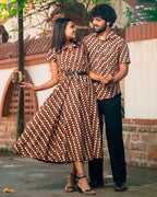 Archies Red Polka Dot Couple Set