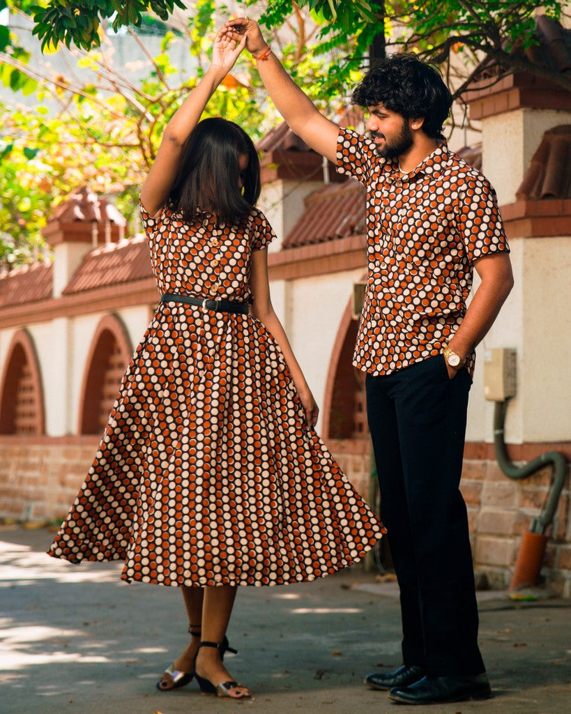 Archies Red Polka Dot Couple Set