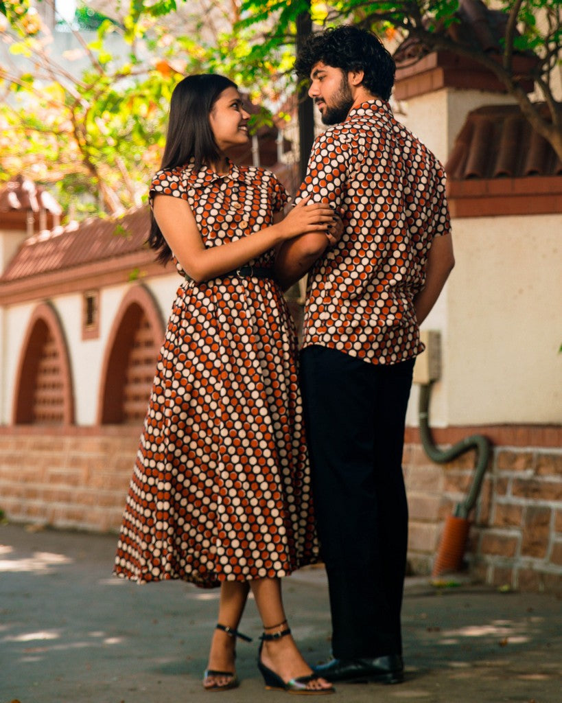 Archies Red Polka Dot Couple Set