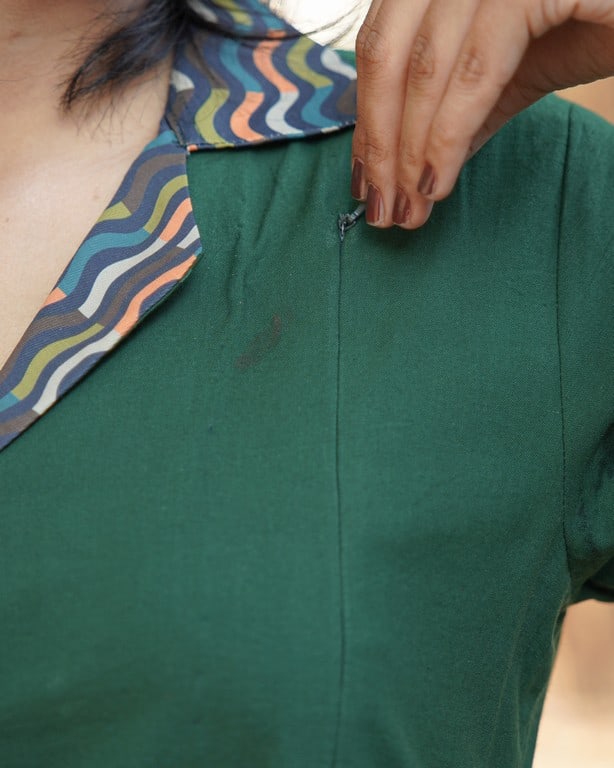 Clover Green Maternity Kurta with Plazzo