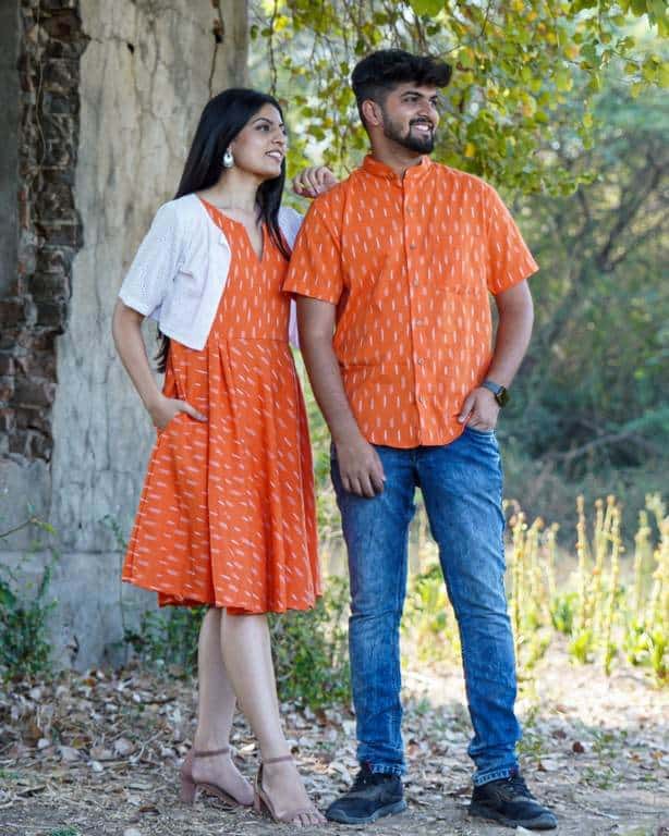 Orange Obsession Couple Set
