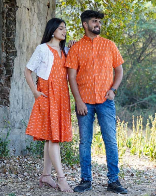 Orange Obsession Couple Set