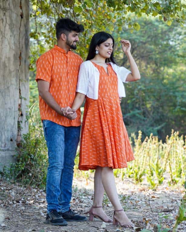 Orange Obsession Couple Set