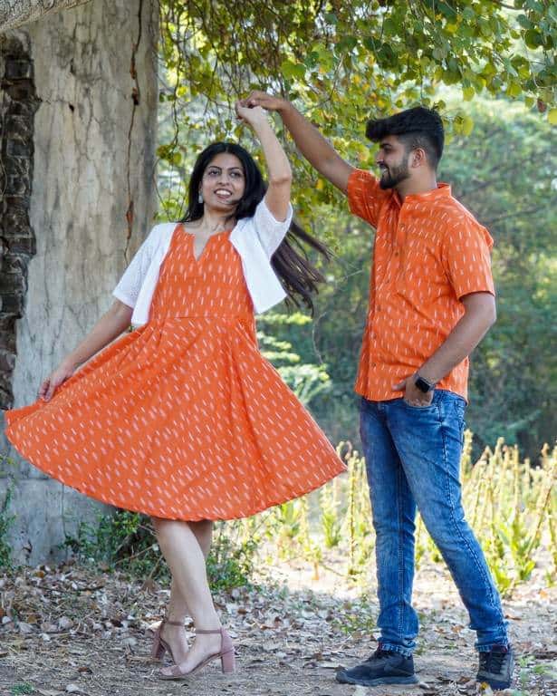 Orange Obsession Couple Set