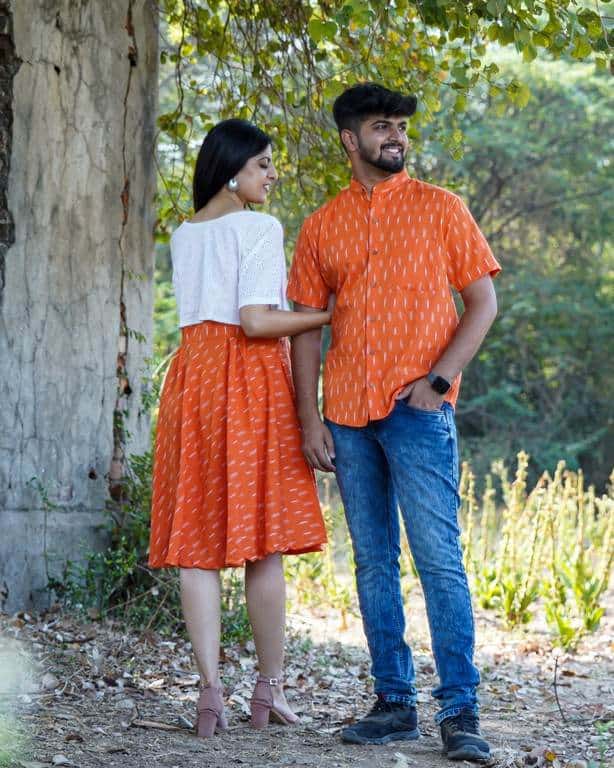 Orange Obsession Couple Set