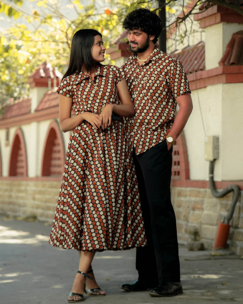 Archies Red Polka Dot Couple Set