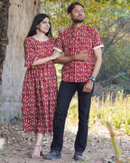 Fish Red Couple Set