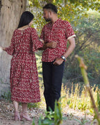 Fish Red Couple Set