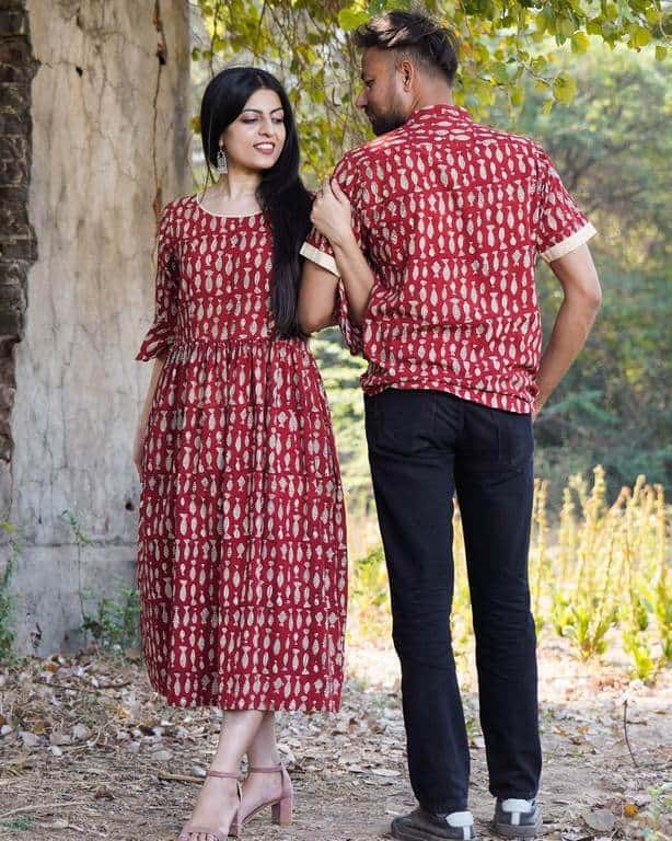 Fish Red Couple Set