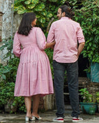 Orchid Pink Couple Set