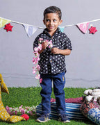 Black Soma Kids Shirt