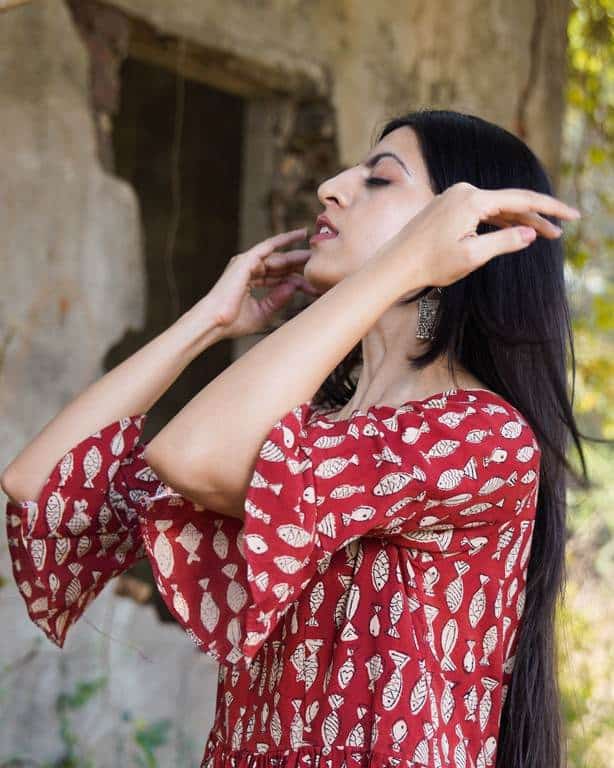 Fish Red Dress