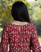 Fish Red Dress