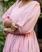 Orchid Pink Tiered Dress