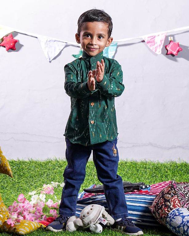 Fern Green Kids Shirt