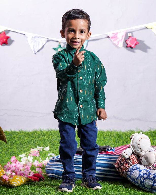 Fern Green Kids Shirt