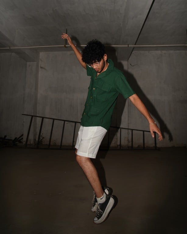 Pick Pocket Bottle Green Shirt