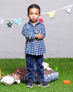 Indigo Triad Kids Shirt