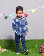 Indigo Triad Kids Shirt