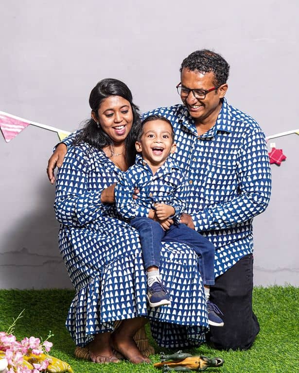 Indigo Triad Family Set Secondary image