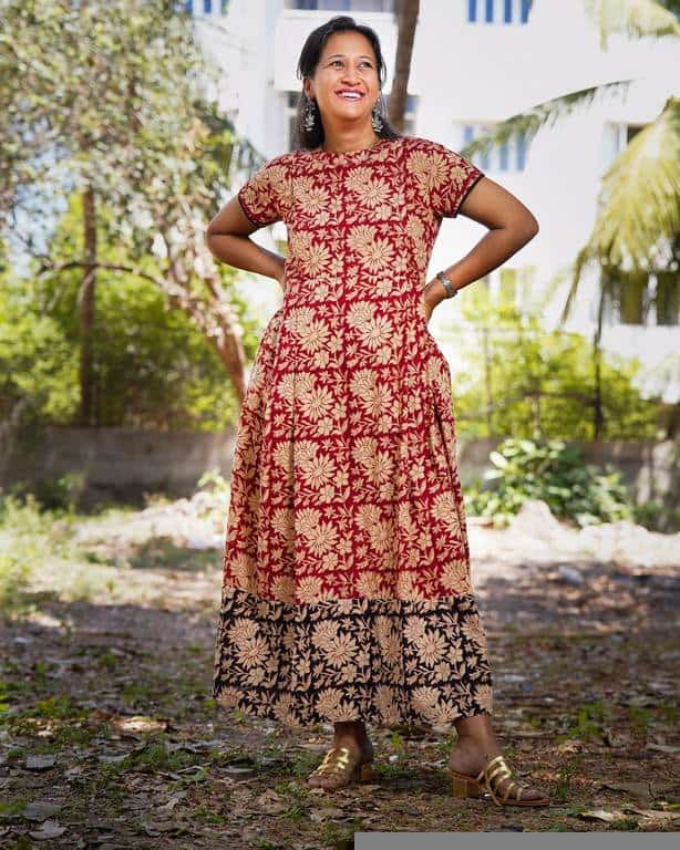 Queen Red Maternity Dress