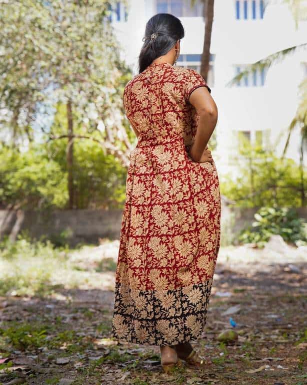 Queen Red Maternity Dress