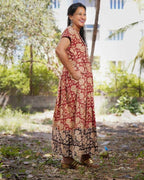 Queen Red Maternity Dress