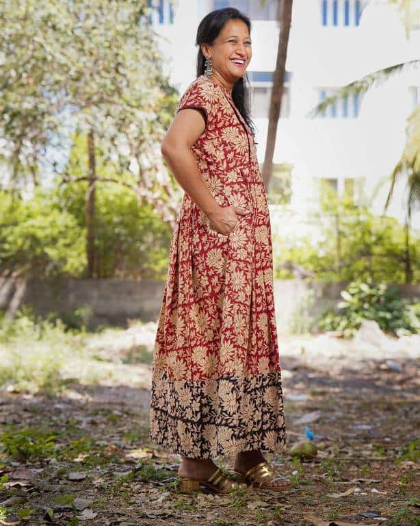 Queen Red Maternity Dress