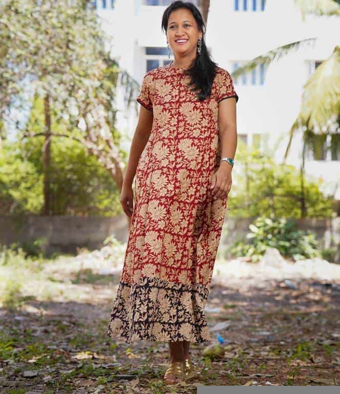 Queen Red Maternity Dress